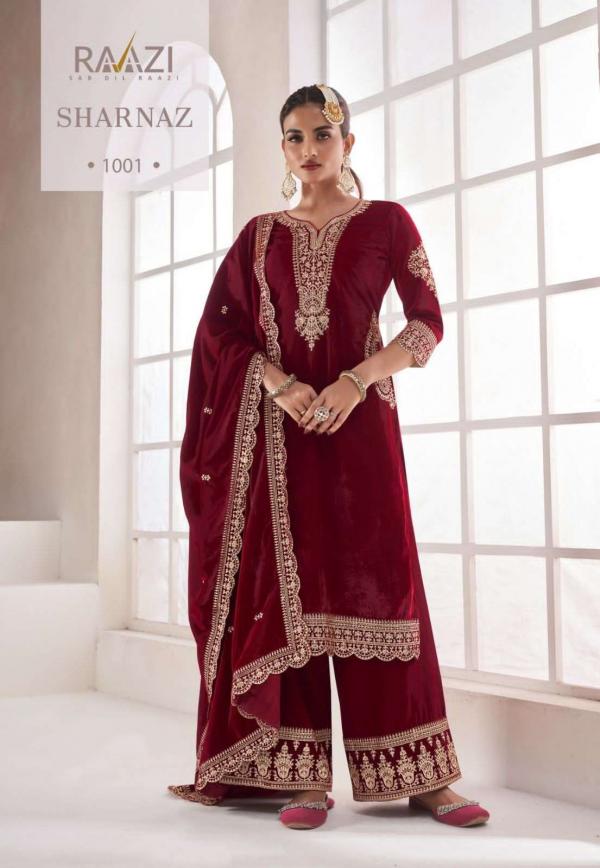 Rama Fashion Raazi Sharnaz 1001-1004 Series 