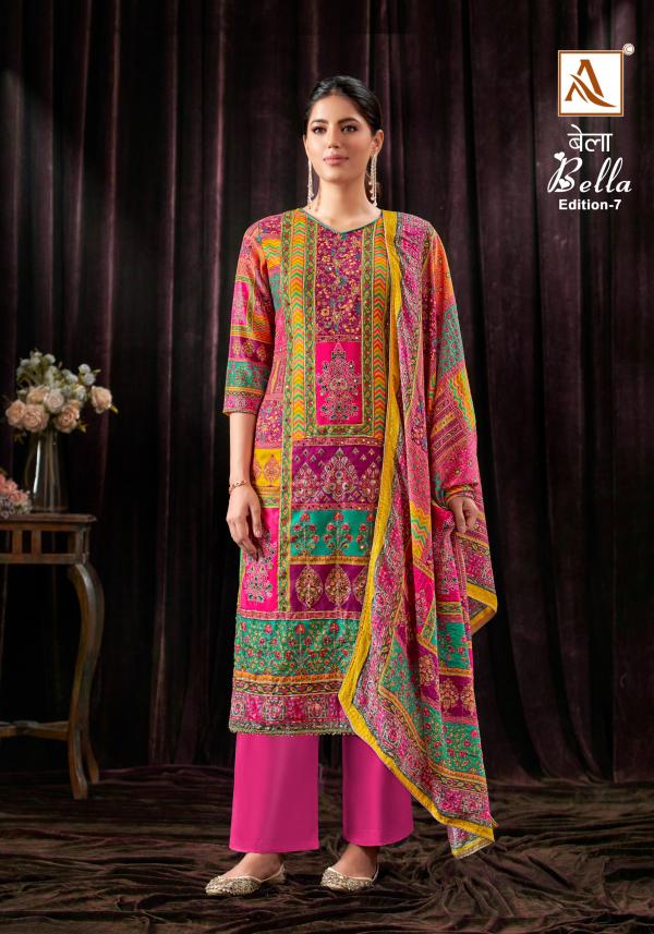 ALOK SUIT BELLA VOL-7 H-1527-001 TO H-1527-006 