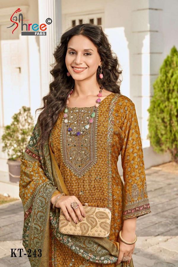 SHREE FABS 243 COLORS 