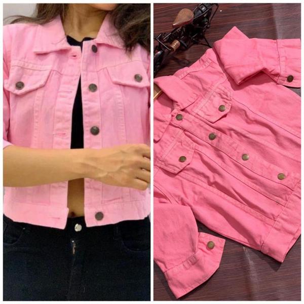 Girl Denim Jacket Tanvi Vol-1 Colors