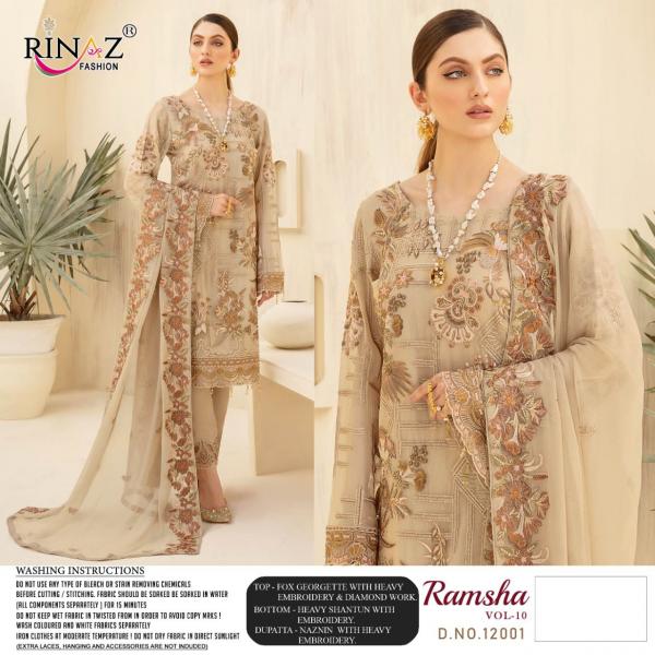 Rinaz Fashion Ramsha Vol-10 Nx 9702-9705 Series  