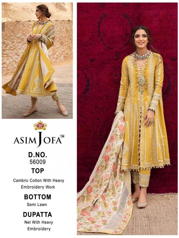 Asim Jofa Super Hit 56009 Dress Material  