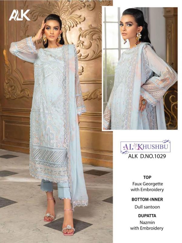 AL Khushbu 1029 Dress Material  
