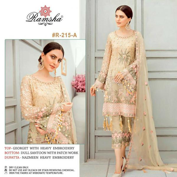 Ramsha Suit R-215-A Design  