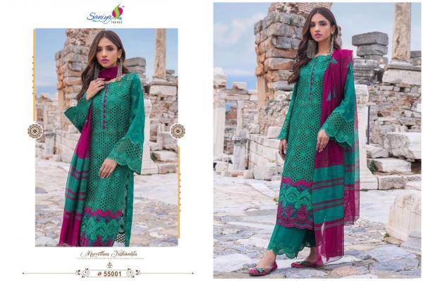 Saniya Trendz Zainab Chottani Vol-1 55001-55004 Series 