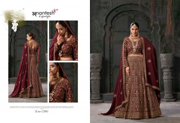 ANANTESH NIKAAH THE WEDDING VIBES VOL-01 COLOUR EDITION 12001 & 12002 COLOUR'S 