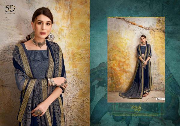 5D Designer Mohini Vol-4 Kamini Silk 5231-5240 Series 