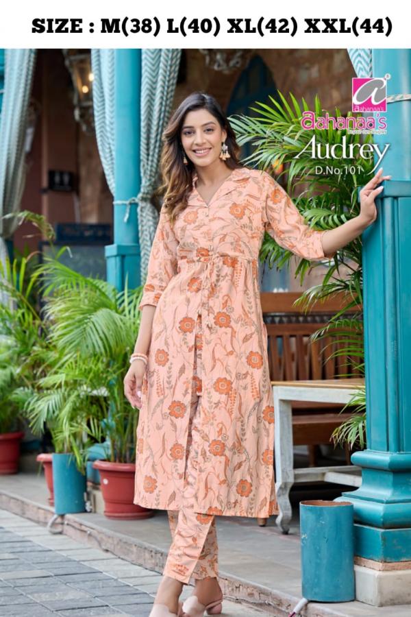 AAHANAA'S AUDREY VOL-1 101 TO 104 