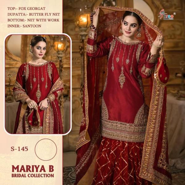 Shree Fab Mariya B Bridal Collection S-145 Colors