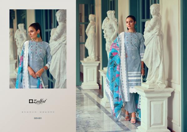 Zulfat Designer Nasreen 503-001 to 503-010 Series 