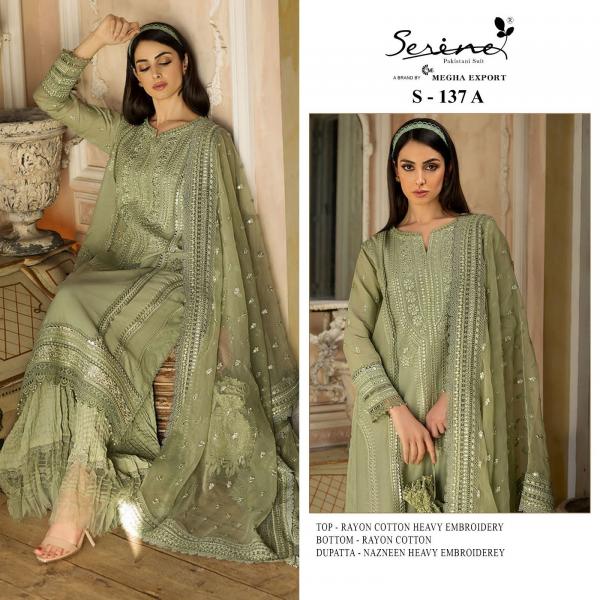 Serine Pakistani Suit S-137 Colors  