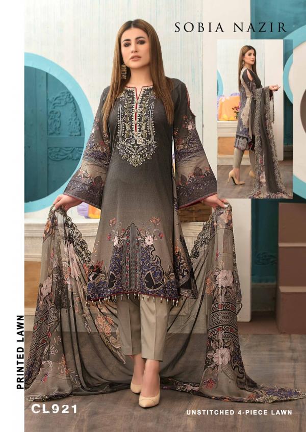 Sobia Nazir Luxury Lawn Collection 921-926 Series 
