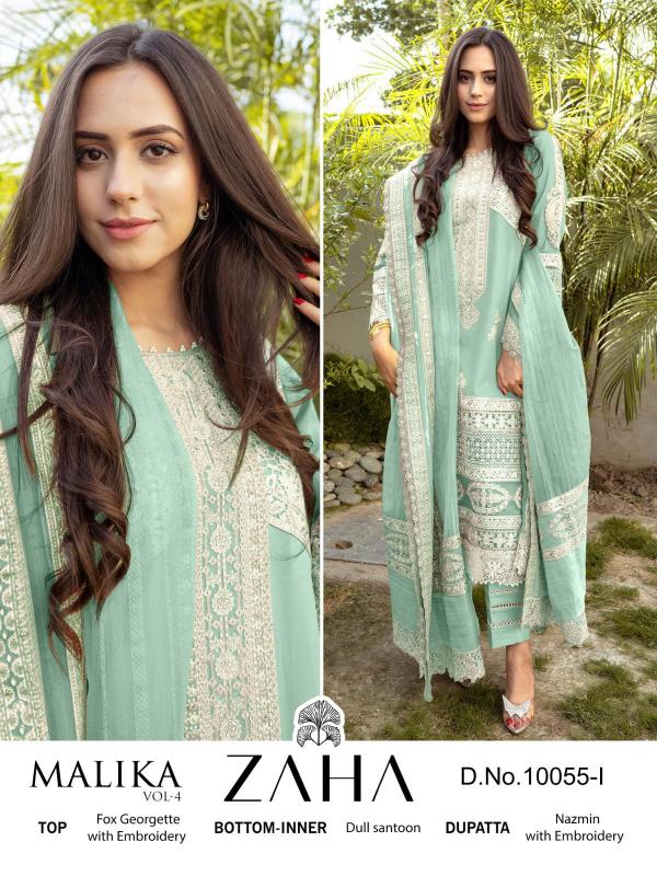Zaha Malika Vol-4 10055 Colors  