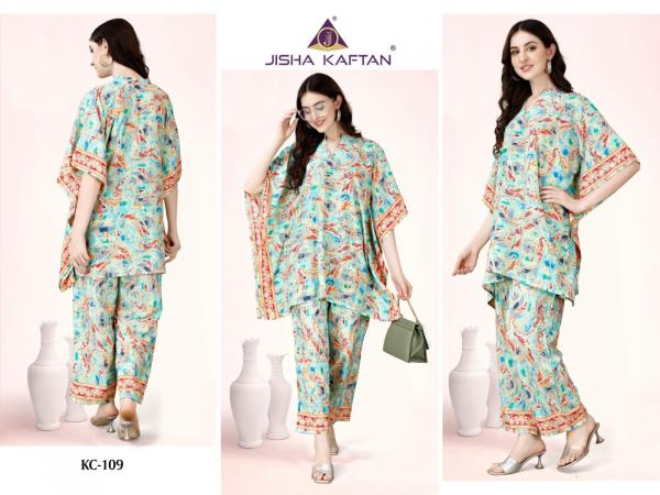 JISHA KAFTAN KAFTAN CO-ORD SETS VOL-2 KC-109 TO KC-116 