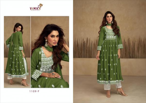 Vamika Fashion Aadhira Vol-7 Gold 1109 Colors 