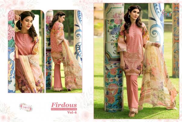 Shree Fabs Firdous Exclusive Collection 6 Hit Designs 