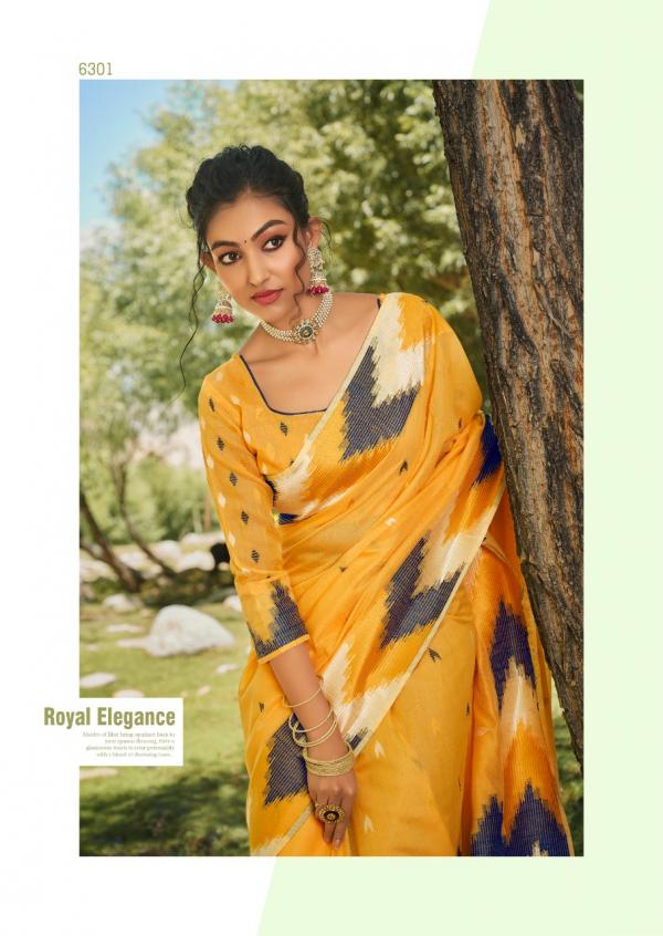 Rajyog Fabrics Aashika Silk 6301-6306 Series  