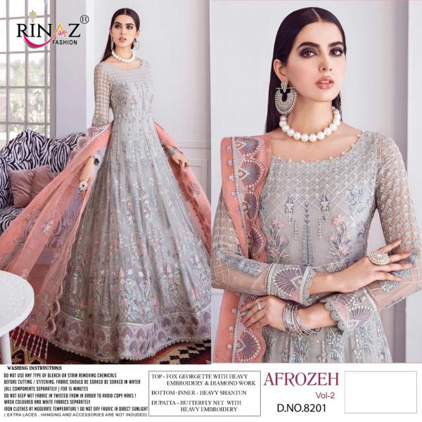 Rinaz Fashion Afroze Vol-2 8201-8205 Series  