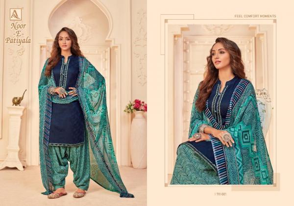 Alok Suits Noor-E-Patiyala 1711-001 to 1711-010 Series 