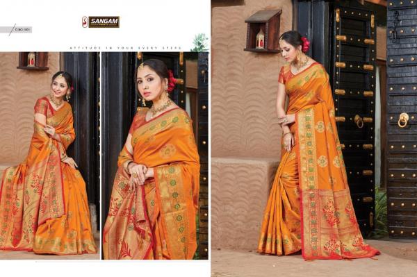 Sangam Saree Manjari Silk 1001-1006 Series 