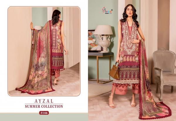 Shree Fab Ayzal Summer Collection 3146-3151 Series 