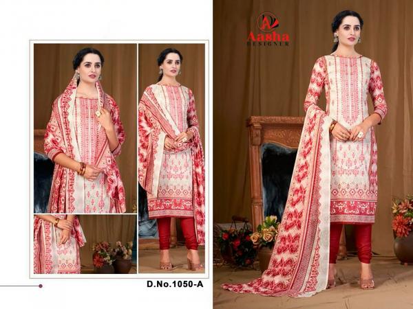 AASHA DESIGNER HARSHA VOL-3 1050-A TO 1050-B 