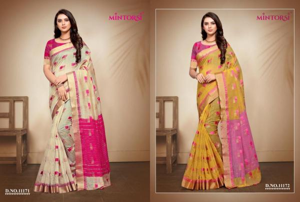 Mintorsi Saree Kasturi Cotton 11171-11178 Series 