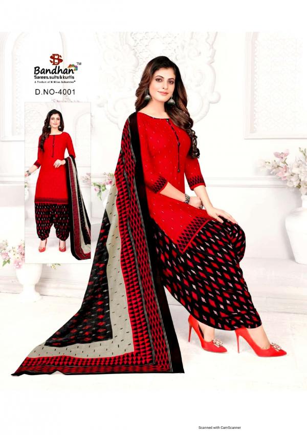 Bandhan Suits Priyalaxmi Vol-4 4001-4015 Series  
