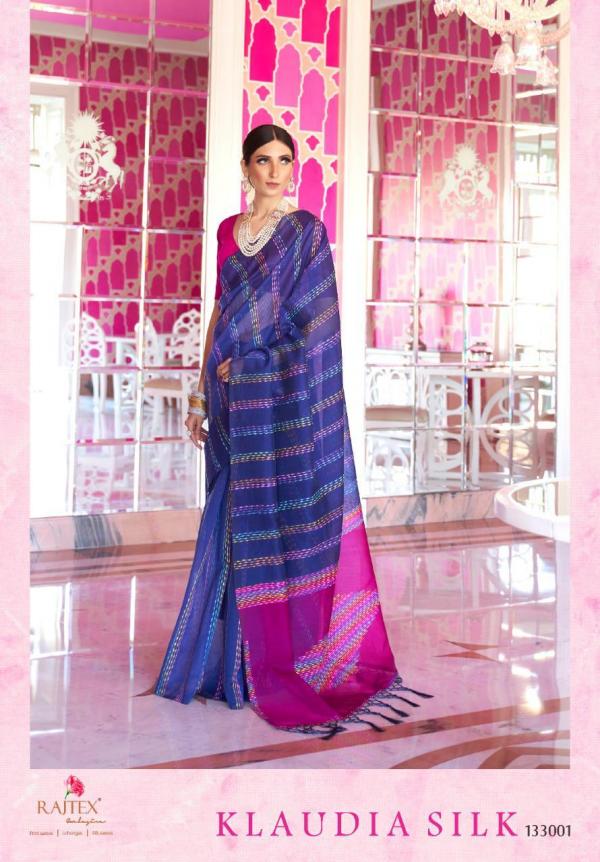 Rajtex Saree Klaudia Silk 133001-133006 Series 