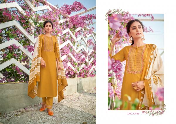 Kessi Fabrics Purika Vol-3 12495-12500 Series 