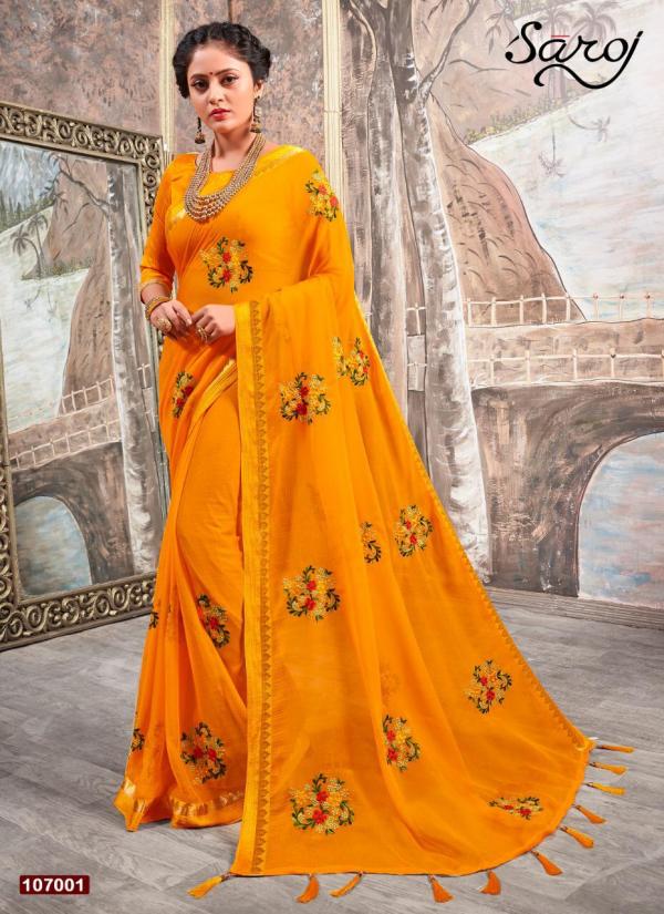 Saroj Saree Vinanti 107001-107004 Series 