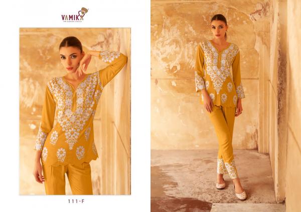 VAMIKA VERONICA VOL-2 GOLD 111-F TO 111-J 