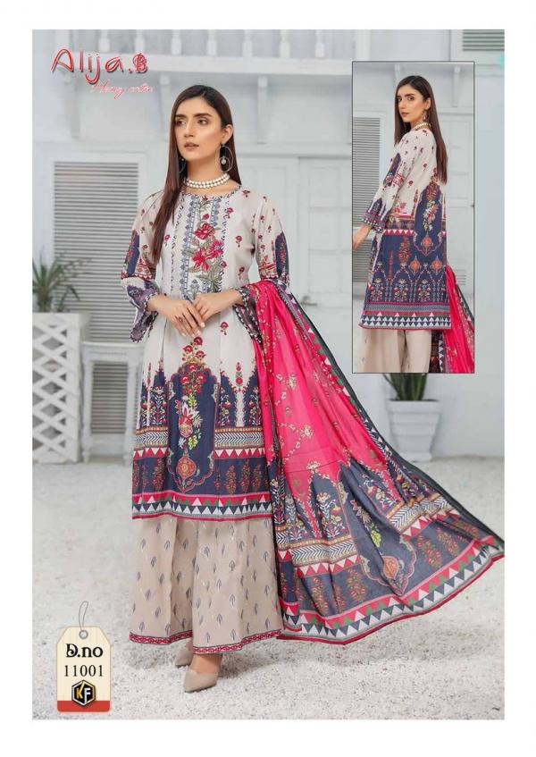 Keval Fab Alija B Heavy Cotton Vol-11 11001-11006 Series  