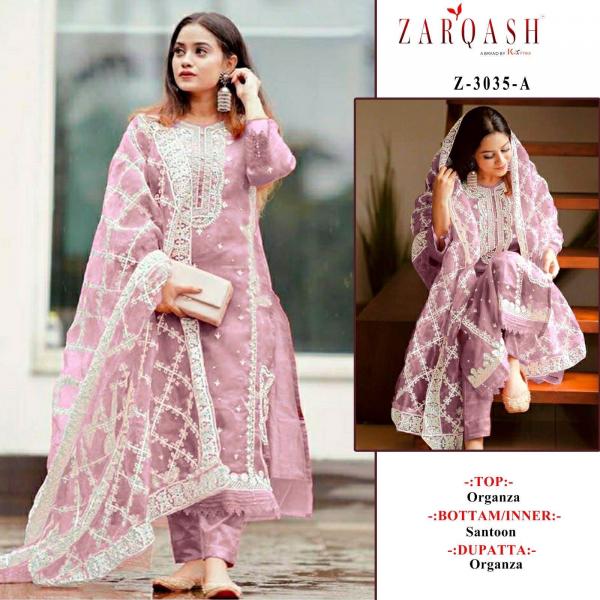 Zarqash Suits Z-3035 Colors  