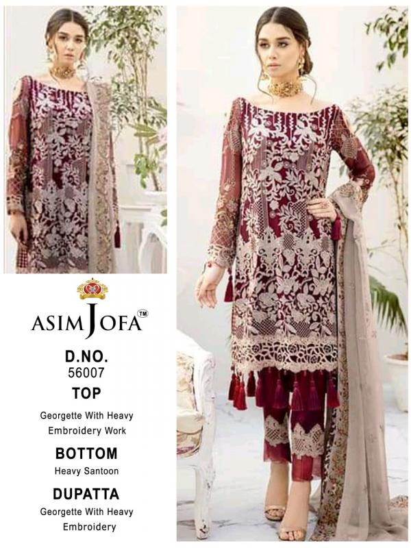 Asim Jofa Super Hit 56007-56008 Design  