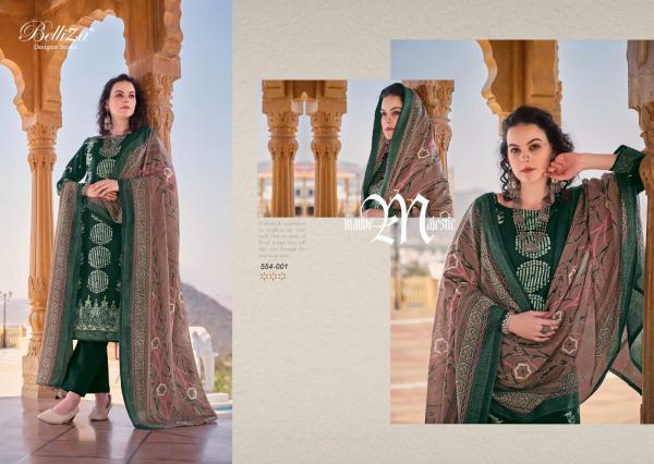 BELLIZA DESIGNER MASHUQA VOL-2 554-001 TO 554-008 