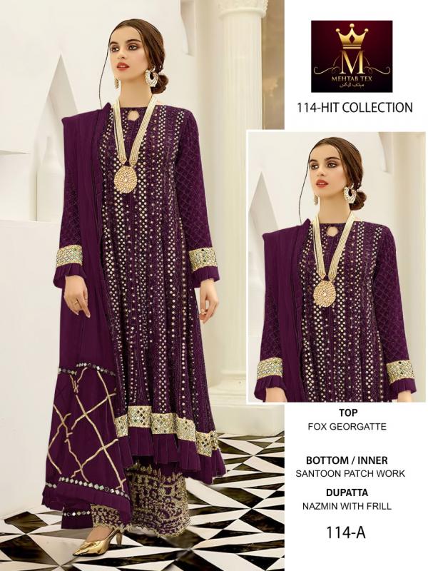 Mehtab Tex Hit Collection 114 Colors  