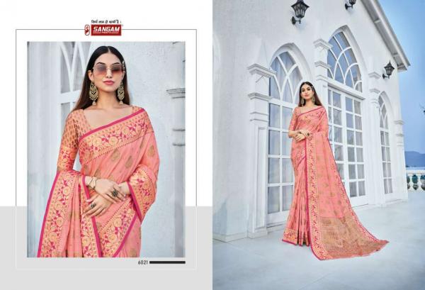 Sangam Prints Pranavi Silk 6021-6026 Series  