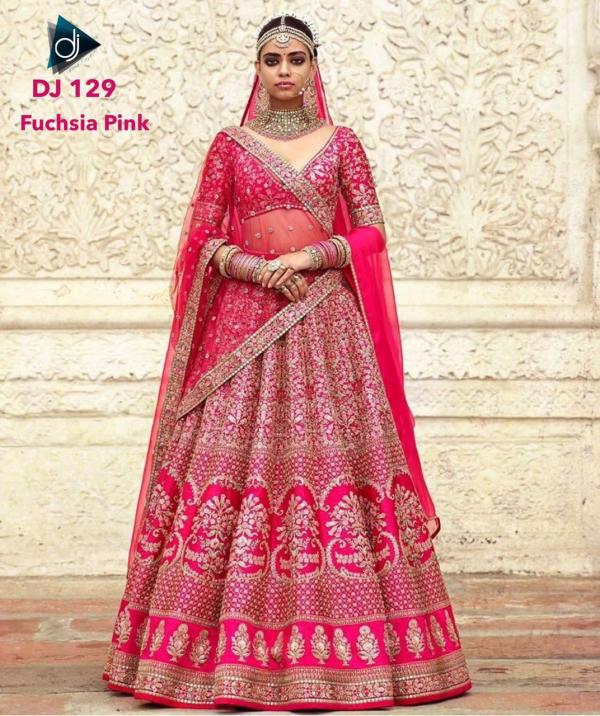 Deepjyothi Creations Bridal Lehenga DJ-129 Colors  