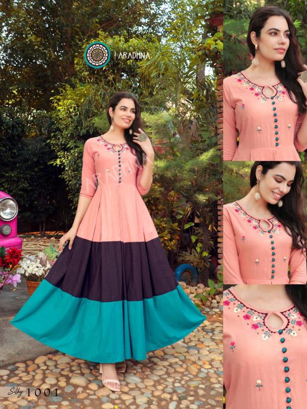 Aradhna Fashion Silky Vol-1 1001-1009 Series  