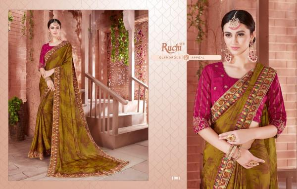 Ruchi Saree Monalisa 1001-1012 Series 