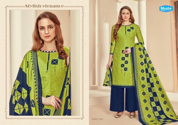 Megha Textile Raazi Vol-1 1001-1010 Series  