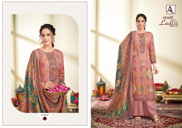 Alok Suits Ladli Vol-10 1102-001 To 1102-008 Series 