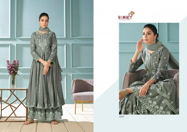 Vamika Fashion Lakhnawi Vol-1 1001-1006 Series  