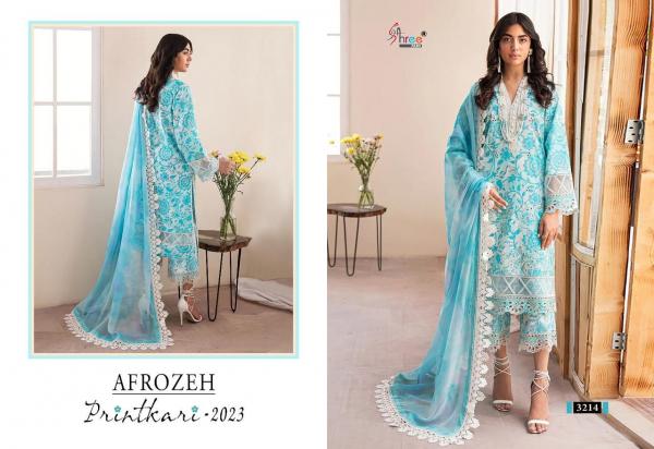 Shree Fab Afrozeh Printkari 2023 3214-3218 Series 