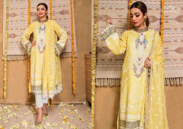 Safinaz Muzlin Vol-1 Lawn Collection 1013-1017 Series  