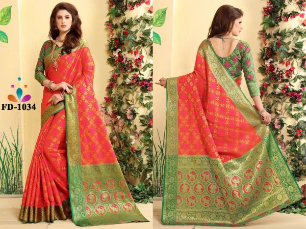 FD Vol-32 Patola Silk Saree FD-1034 FD-1044 Series 