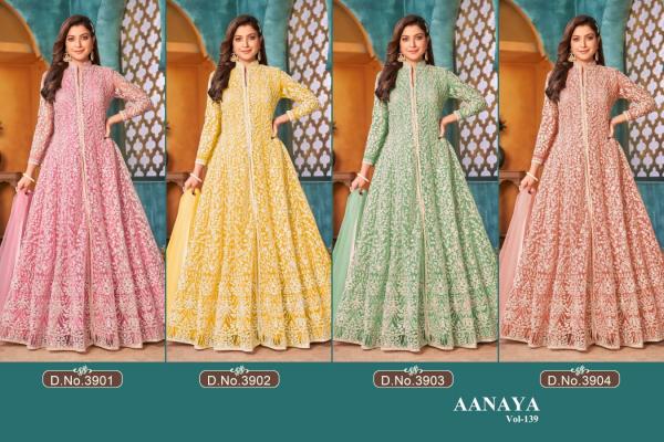 Dani Fashion Anaya Vaani Vol-139 3901-3904 Series  