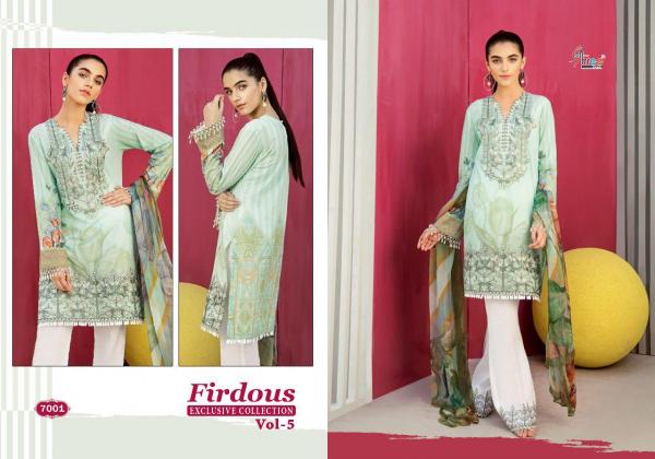Shree Fab Firdous Exclusive Collection Vol-5 7001-7006 Series 
