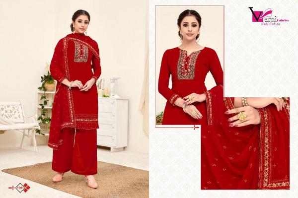 Varni Fabrics Zeeya Haseen 1301-1304 Series 